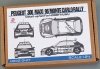 Hobby Design HD02-0417 Peugeot 306 Maxi 1996 Monte Carlo Rally Detail Set for NuNu Kit 1/24